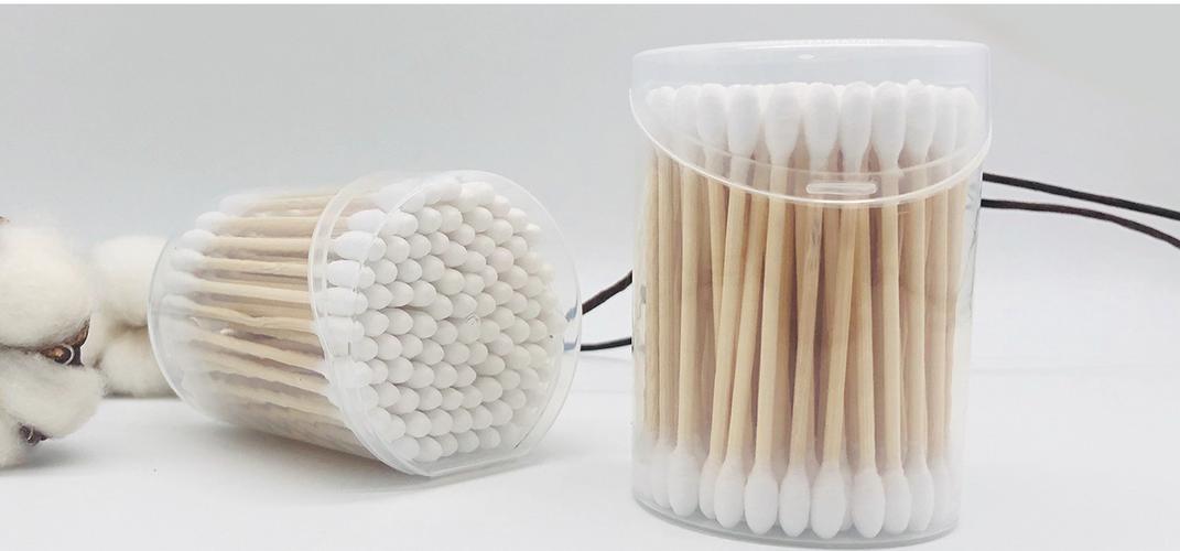 A cotton swab