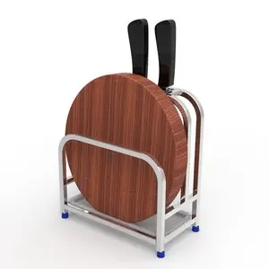 Household pot cover chopping board storage rack