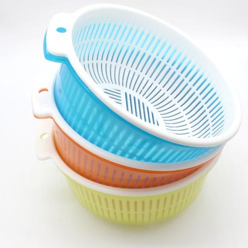 Vegetable washing basket