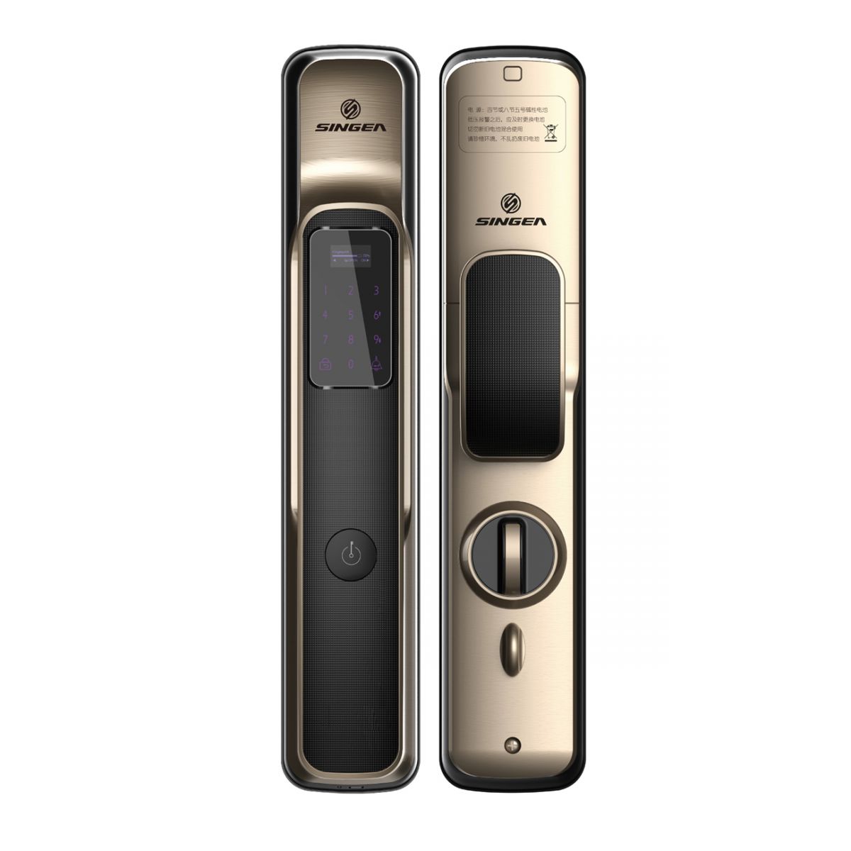 Fingerprint password lock